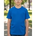 thumbnail image 2 of Playera Infantil Algodón Cuello Redondo Color Azul Rey, 2 of 3