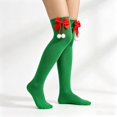 thumbnail image 5 of HIOK Party Knee High Socks Striped Witch Long Socks for Women Girls Cosplay Party Dress up Funny Novelty Gifts（2 Pairs）, 5 of 5