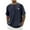 Dark Blue, variant on Ecqkame Summer Top with Short Sleeves for Men Casual Crew Neck Shirt Oversize Pullover Sweatshirt Rose Gold L