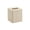 Khaki, variant on Panel Tissue Container Lid, Polyurethane Leather Tissue Support For Coffee Desk, Decorative Faux Leather Panel Organizer For Bathroom Office Desk, 5.51X5.51X5.51 In