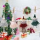 thumbnail image 3 of Piezas Adorno de Ángel de Muñeca de Navidad Muñeco de Ángel de Alce Decoración de Navidad Adorno Colgante de Ángel de Navidad Adorno de Decoraciones para Fiestas en el Hogar de Árbol de Navidad para, 3 of 7