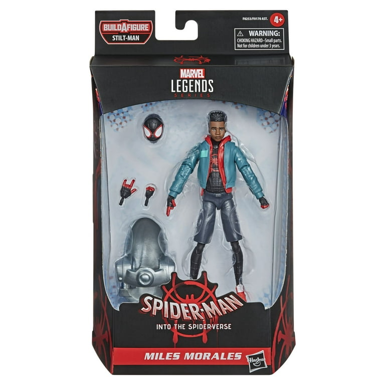 Marvel Legends Series Miles Morales Spider-Man, Collectible 6-inch Action  Figures, 2 Accessories