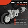 thumbnail image 2 of A-Premium Belt Tensioner Assembly with Pulley Compatible with Honda Accord 2013-2017, Crosstour 2013-2015, 3.5L & Acura MDX 2014-2016, RDX 2016-2018, TLX 2015-2020, RLX 2014-2020, 3.5L, 2 of 6