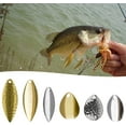 thumbnail image 6 of VanRolldex Copper Spinnerbait Fishing Lures for Steelhead, Walleye & Trout with Plastic Box, 40-Count, 6 of 7