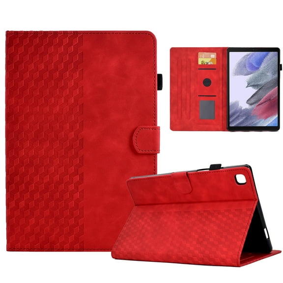 For Samsung Galaxy Tab A7 Lite T220 / T225 Rhombus Embossed Leather Tablet Case