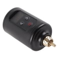 thumbnail image 3 of Fuente de alimentación inalámbrica para tatuajes, modo dual, interfaz RCA, pantalla LCD, batería recargable por USB, color negro, 3 of 14