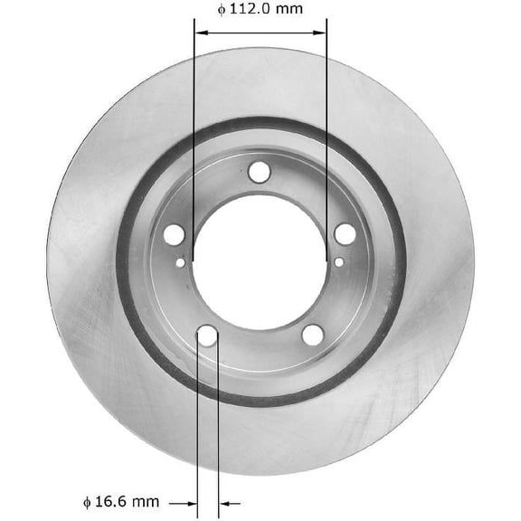 BENDIX PREMIUM PRT5908 - Disc Brake Rotor Fits select: 2013-2015 LEXUS LX, 2013 TOYOTA LAND CRUISER