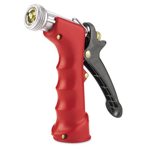 Gilmour Insulated Grip Nozzle PistolGrip Zinc/Brass/Rubber Red 572TFR