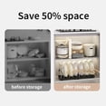 thumbnail image 6 of Pots and Pans Organizer, Multi-Layer Thickened Foldable Cookware Rack, Dual Use Horizontal & Vertical Placement, for Kitchen Cabinet & Countertop,White, 6 of 8