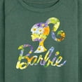 thumbnail image 3 of Barbie - Easter - Spring Daisy Pattern - Women's Lightweight French Terry Long Sleeve Shirt, 3 of 5