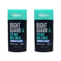 2 Pack - Right Guard Humidity Breaker Antiperspirant & Deodorant for Men, Invisible Solid, 72HR Odor Control, Cold Front Scent, 2.5 OZ