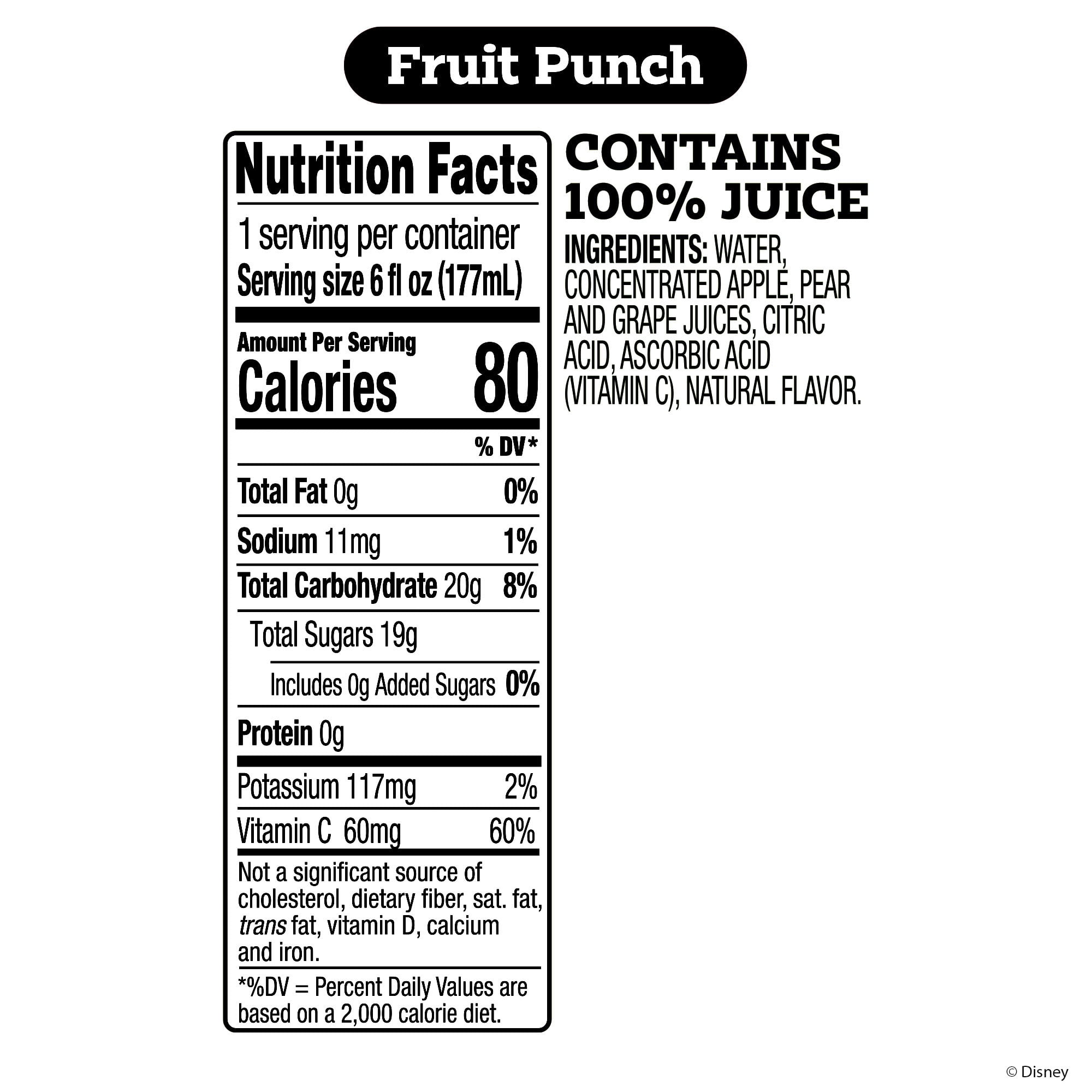 (3 pack) good2grow Marvel's Spider-Man 6oz 100% Fruit Punch Juice Single Serve (Character Tops Vary, Exact Item may not be Pictured)
