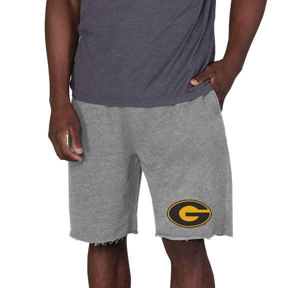 Men's Concepts Sport Gray Grambling Tigers Mainstream Terry Shorts