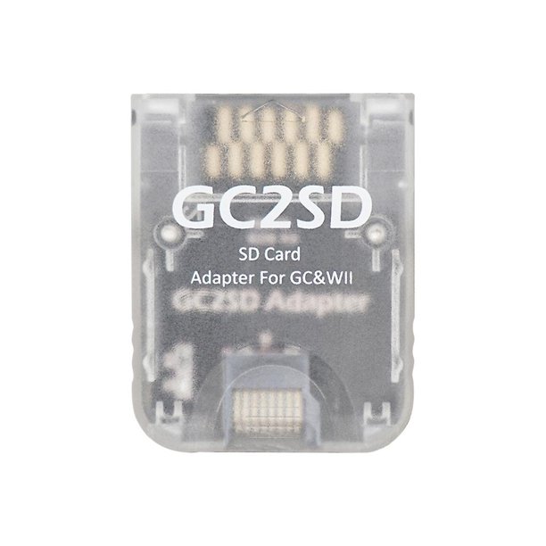Lector de tarjetas Gc2sd Adaptador de tarjeta de memoria Plug & For Play No se necesita controlador para Gc