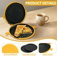 thumbnail image 5 of FKSZLL Microwave Grill Pan Toaster Sandwich Maker Microwave Toaster Non Stick Detachable Panini Maker, Fast Grilled Cheese Toastie Sausage for Home, 10.4 x 9.4 x 1.3inch, 5 of 9