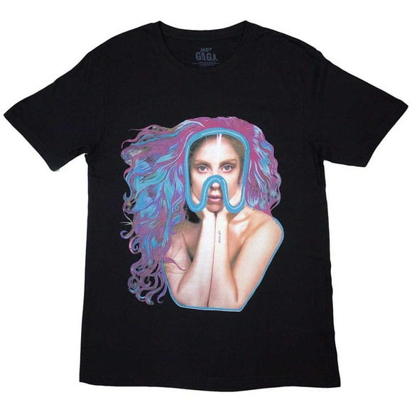 Lady Gaga Adult Artpop Goggles T-Shirt