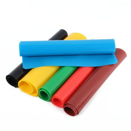 - 2 pack Silicone Baking Mat for Dough Rolling Pastry Fondant Mat Extra Large Nonstick and Nonskid Heat Resistent, Countertop Protector, Dining Table Mat and Placemat