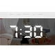 thumbnail image 2 of Reloj De Espejo Led Con Carga Usb, Reloj Despertador Eléctrico Con Pantalla Grande Led Para Oficina En Casa Eigraketly HA025169-01, 2 of 6