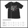 thumbnail image 5 of Tee Hunt Merry and Bright Cute Christmas Youth T-Shirt Jolly Santa Xmas Kids, Black, Large, 5 of 5
