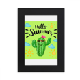 thumbnail image 1 of Hello Summer Cactus Art Deco Fashion Desktop Photo Frame Picture Display Art Painting Exhibit, 1 of 3