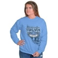 thumbnail image 4 of Forgiven and Risen Jesus Christ Sweatshirt for Men or Women Brisco Brands M, 4 of 6