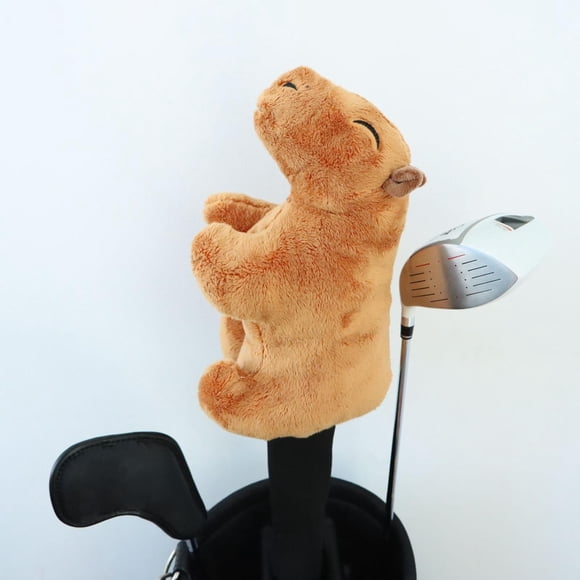 Funda de Madera de Peluche para Palos de Golf Colamx Diseño Conejillo de Indias S