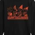 thumbnail image 3 of Peanuts - Orange Happy Halloween - Toddler & Youth Long Sleeve Graphic T-Shirt, 3 of 6