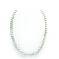 thumbnail image 1 of 14K Gold 6.0-6.5mm AAAA Quality White Freshwater Cultured Pearl Necklace for Women in 20 Matinee Length, 1 of 7