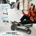 thumbnail image 6 of Hover-1 Journey Max Foldable Electric Scooter for Adults, 19 mph, UL 2272 Certified, White, 6 of 10
