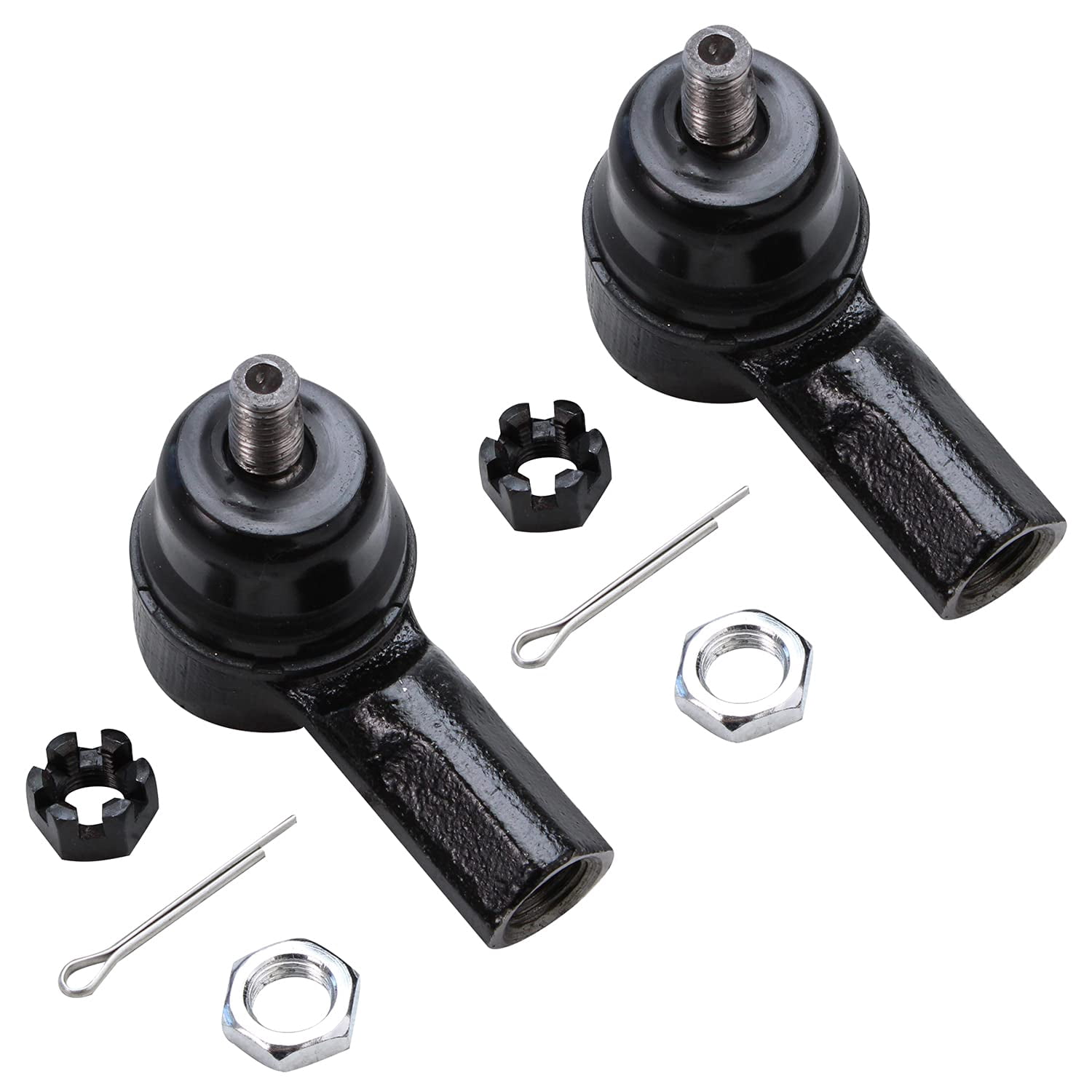 Detroit Axle - Front 8pc Suspension Kit for 2001-2005 Honda Civic, 2 Lower Control Arms 2 Lower Ball Joints 2 Outer Tie Rods 2 Sway Bars 2001 2002 2003 2004 2005 Replacement