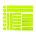 thumbnail image 3 of 21pcs Yellow Reflective Stickers Safety Warning Strip Tape for Car Trucks Bicycles Motorcycles, 3 of 6