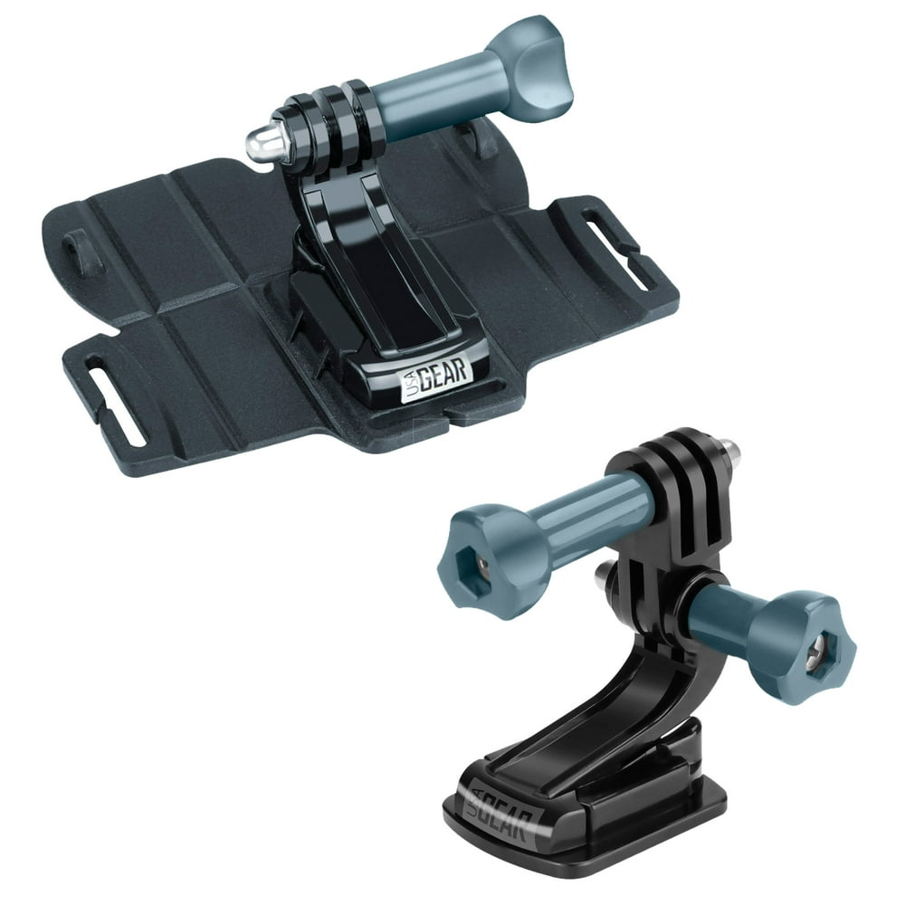 Rugged WaterResistant Action Camera Mount Combination by USA Gear