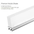 thumbnail image 5 of LED Bathroom Vanity Lighting Fixtures Stainless Steel Silver Bathroom Wall Light for Bathroom Cabinet and Mirror (8W/16in, Cool White), 5 of 12