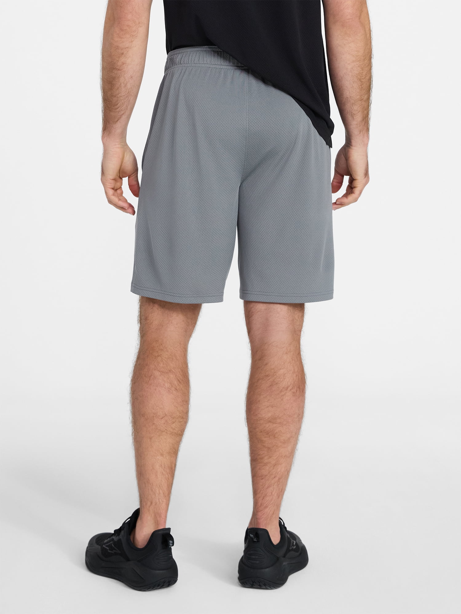 Athletic Works Men's and Big Men's Active Mesh Shorts, 9" Inseam, Sizes XS-5XL