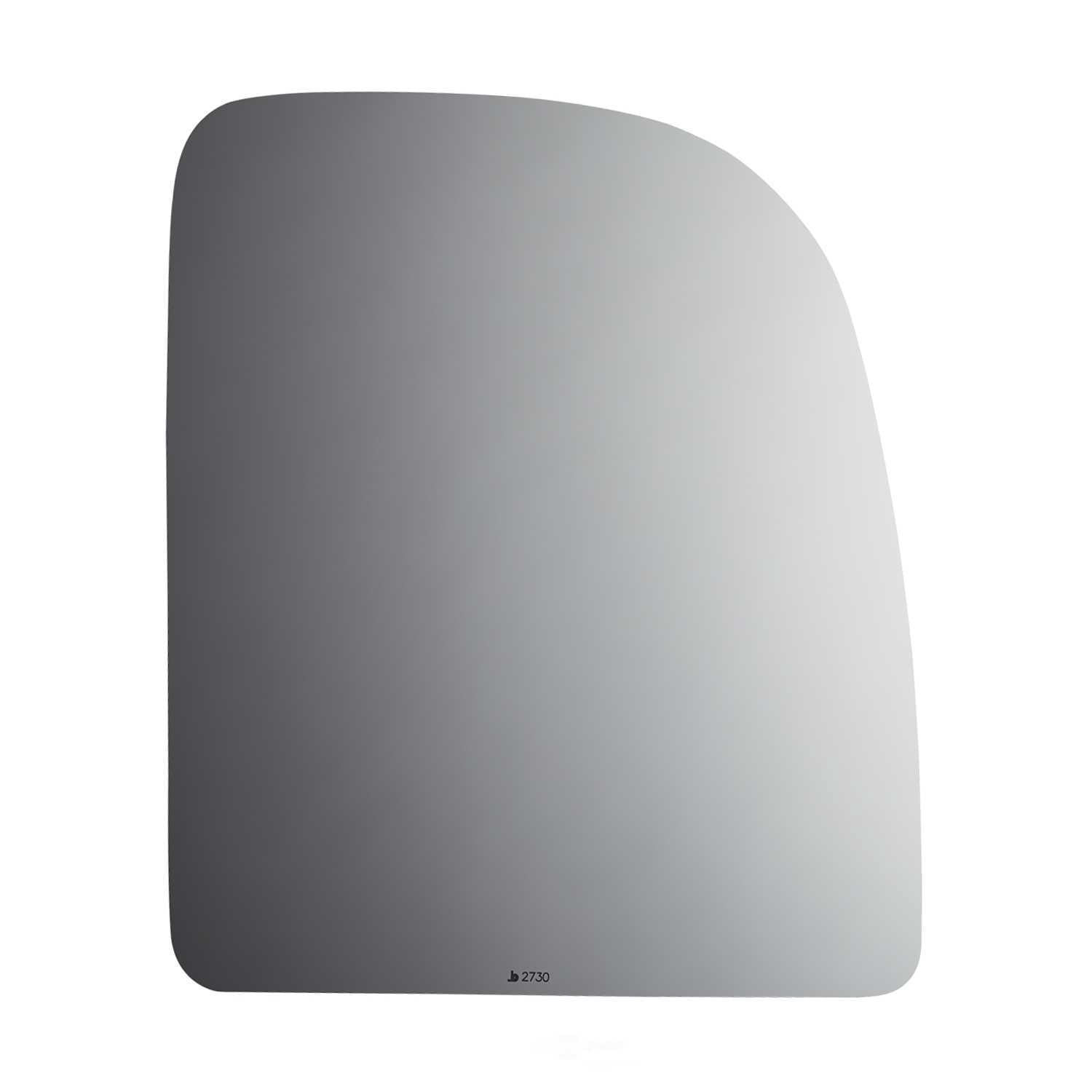 Burco Side View Mirror Replacement Glass - Clear Glass - 2730