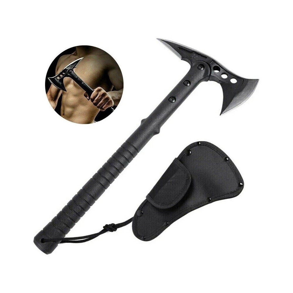 US Tactical Double Blade Outdoor Survival Camping Axe Knife, 16.00" x 9.00" x 2.00", 1-2 Pack