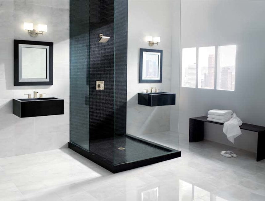Moen 90 Degree Chrome Two-Handle Bathroom Faucet