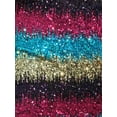 thumbnail image 5 of INSPIRE CHIC Women's Sequin Spaghetti Strap Crop Camisole Tank Tops S Blue Pink Purple Gold, 5 of 6