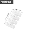 thumbnail image 2 of MasteelfCA 10pcs Quick Connect Wire Connector 4-pin Screw Type Quick Connect Terminal Strip, 2 of 8