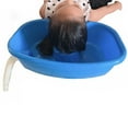 thumbnail image 3 of Neck Rest In Bed Basin Salon Hair Washing Tray Blue 75cm Hose, 3 of 8