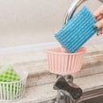 thumbnail image 3 of Ludlz Sink Basket Filter Spout Holder Sponge Storage Holder Storage - Multifunctional Sink Corner Strainer Baskets Drain Shelf Set for Kitchen Food Vegetable Potato Apple, 3 of 8