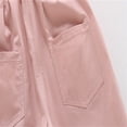 thumbnail image 6 of JCCXIN Toddler Kids Girls School Pants Casual Baggy Straight Wide Leg Pants With Pockets Solid Color Lightweight Outdoor Summer Daily Wear Soft Party Bottoms,Pink,2-3 Years, 6 of 9