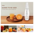 thumbnail image 3 of KAKOWELY 1Pc Hand Operated Sparkling Water Maker White Manual Beverage Tool for Home, 3 of 8