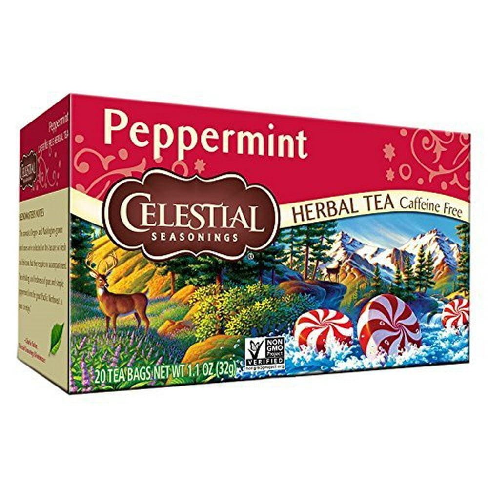 celestial-seasonings-tea-herb-peppermint-walmart-walmart