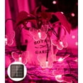 thumbnail image 4 of Huiyi LED Butterfly String Lights, 6m 30LED Outdoor Solar Powered String Light 8Mode Indoor for Lighting for Lawn Patio Wedding Party Decor, 4 of 7