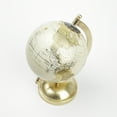 thumbnail image 5 of (2 pack) Mainstays Cream and Gold 5.75" x 8" x 5" Tabletop Decorative Globe, 5 of 8