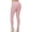 Pink, variant on Jesvior Women'S Slim Fit Zipper Front Mid Waist Elastic Bottom Pants Casual Trousers with Pockets for Daily Party Spring Summer