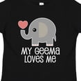 thumbnail image 4 of Inktastic My Geema Grandma Loves Me Boys or Girls Toddler T-Shirt, 4 of 5