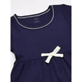 thumbnail image 4 of Touched by Nature Big Girls and Youth Organic Cotton Short-Sleeve Dresses 2pk, Lemons, 6 Years, 4 of 5