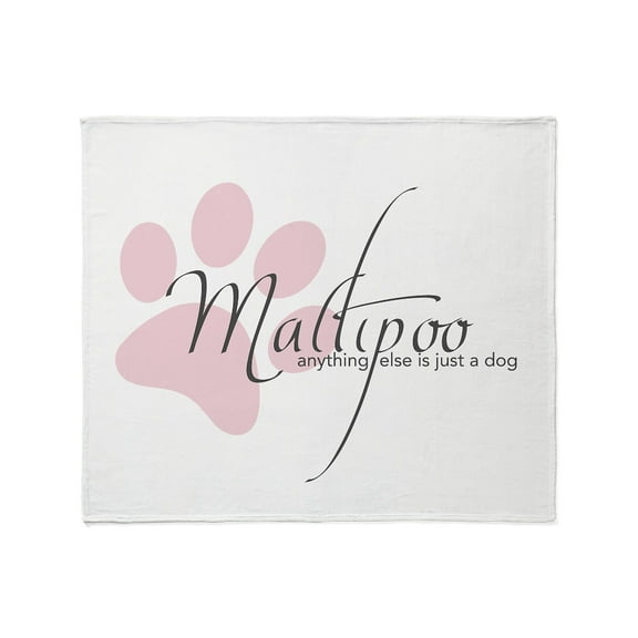 CafePress - Maltipoo Throw Blanket - Soft Fleece Throw Blanket, 50"x60" Stadium Blanket